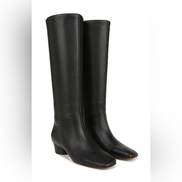 Vince - Ramona Leather Knee Boots - Picture 2 of 9